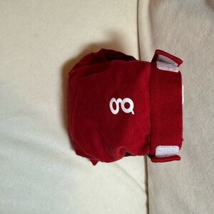 Cranberry Red Cloth Diaper with Logo